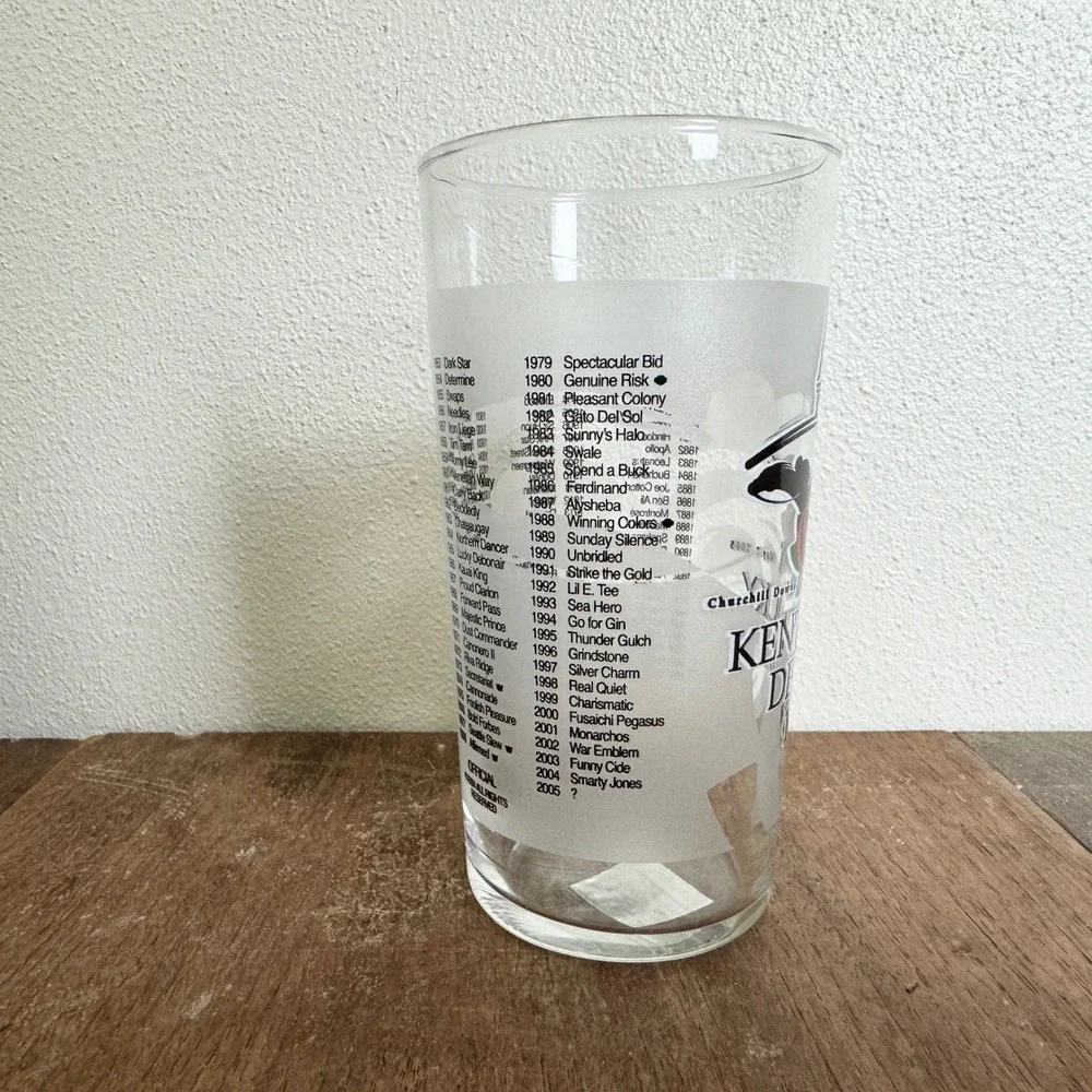 2005 Kentucky Derby Churchill Downs 131st Race‎ Collectible Mint Julep Glass
